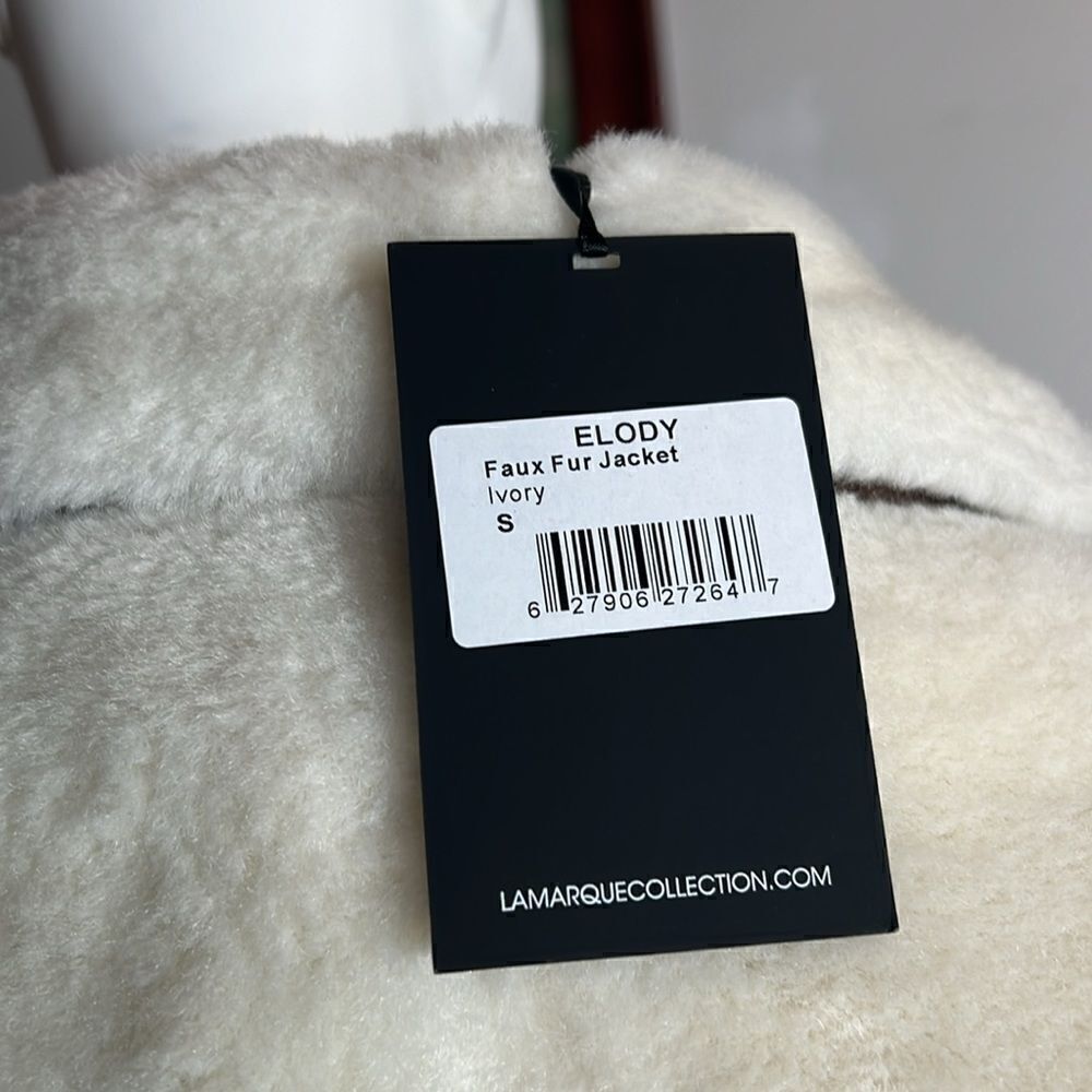 Free People x Lamarque ELODY | FAUX FUR JACKET - Picture 8 of 9